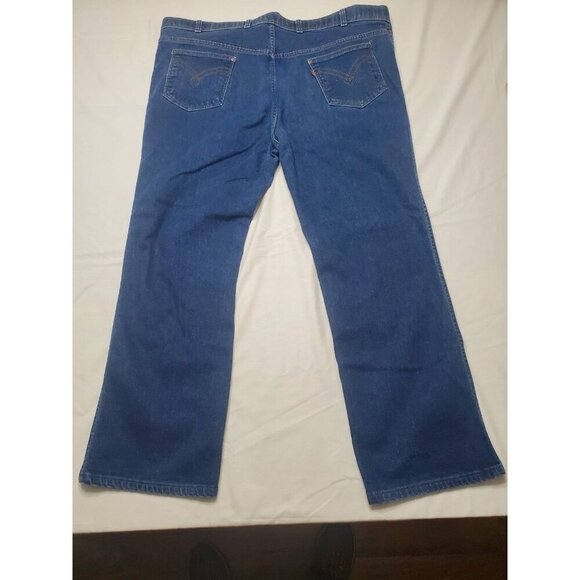 Levis With A Skosh More Comfort Jeans Men's Size 44 Orange Tab USA 80's Vintage - Picture 2 of 11